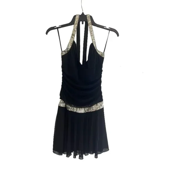 Ruby Rox Dresses | Ruby Rox Sleeveless Dress Black Size M Mini Short Sequin Party Cocktail | Color: Black | Size: M | Anastore's Closet